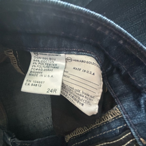 AG Tomboy crop size 25 regular in perfect condition - Picture 4 of 6